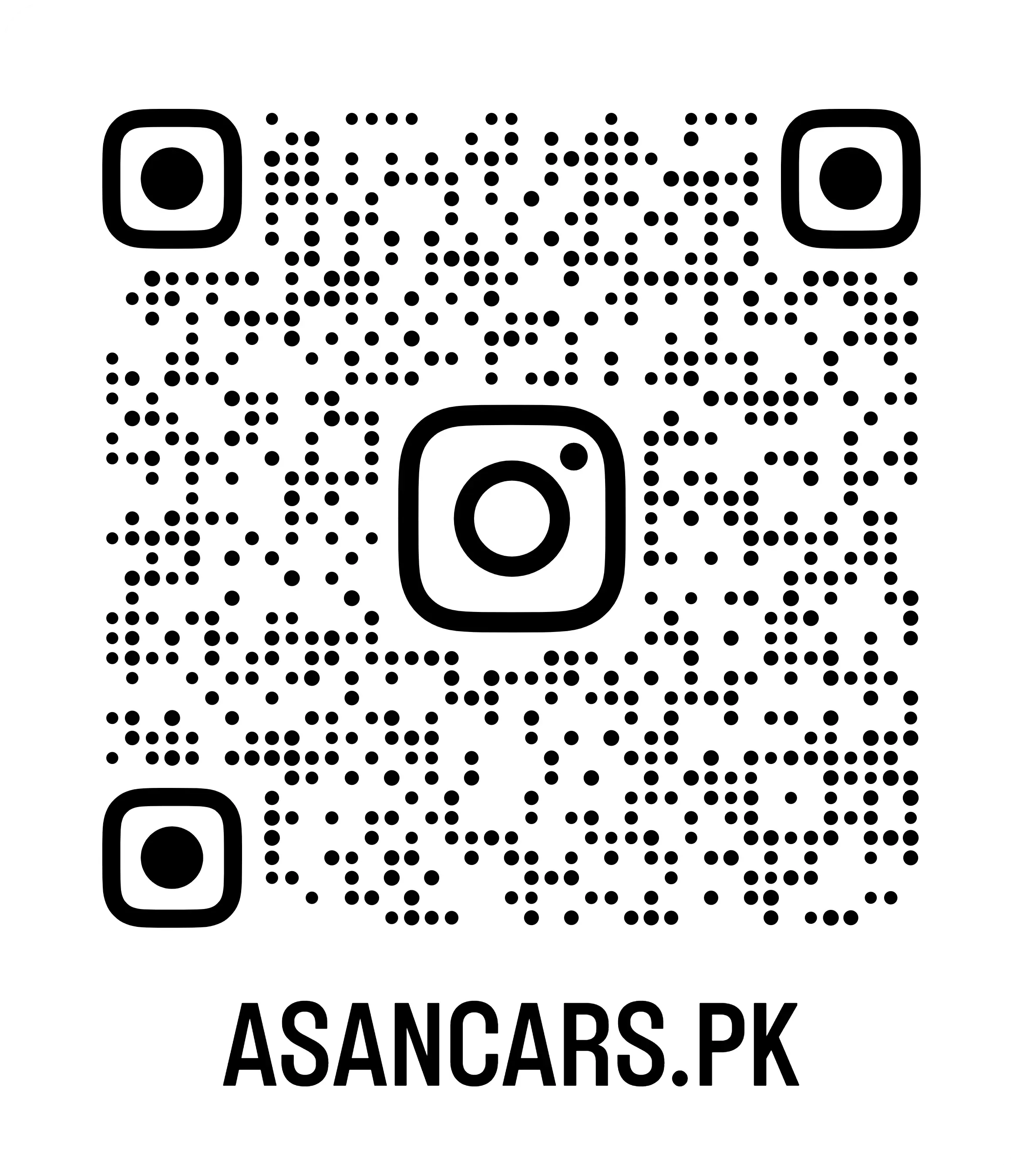 Scan to Visit asancars Instagram Page